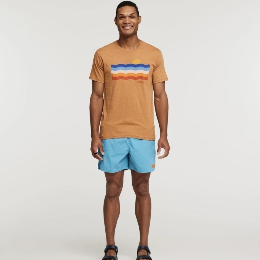 NWT Cotopaxi Disco Wave Organic T-Shirt-Saddle